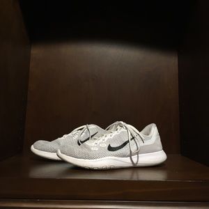 White Nike Tennis Shoes